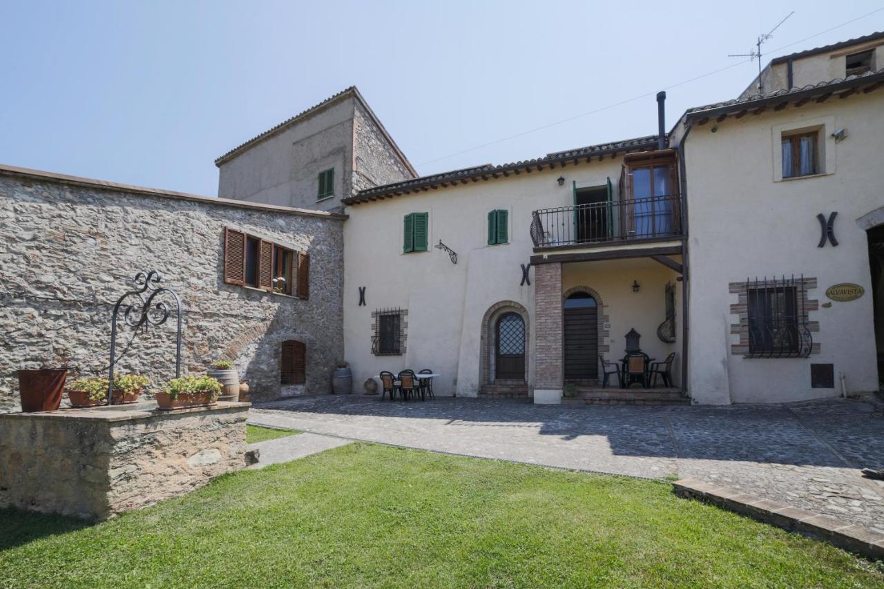 Appartamento Alvavista2 Trevi Eksteriør billede